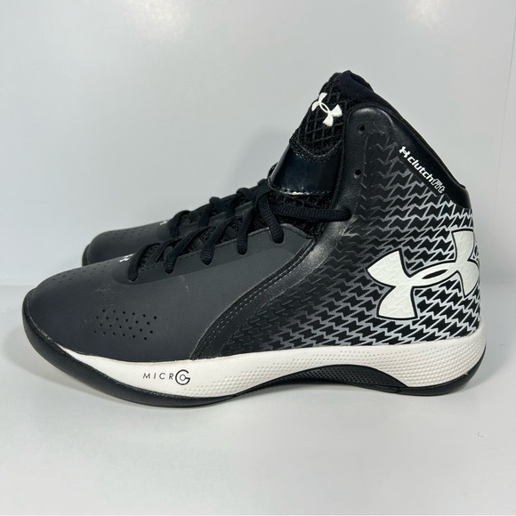 Under Armour Micro G Torch Black White Basketball Shoes Sneakers; Women’s Sz 7.5 - Picture 3 of 15